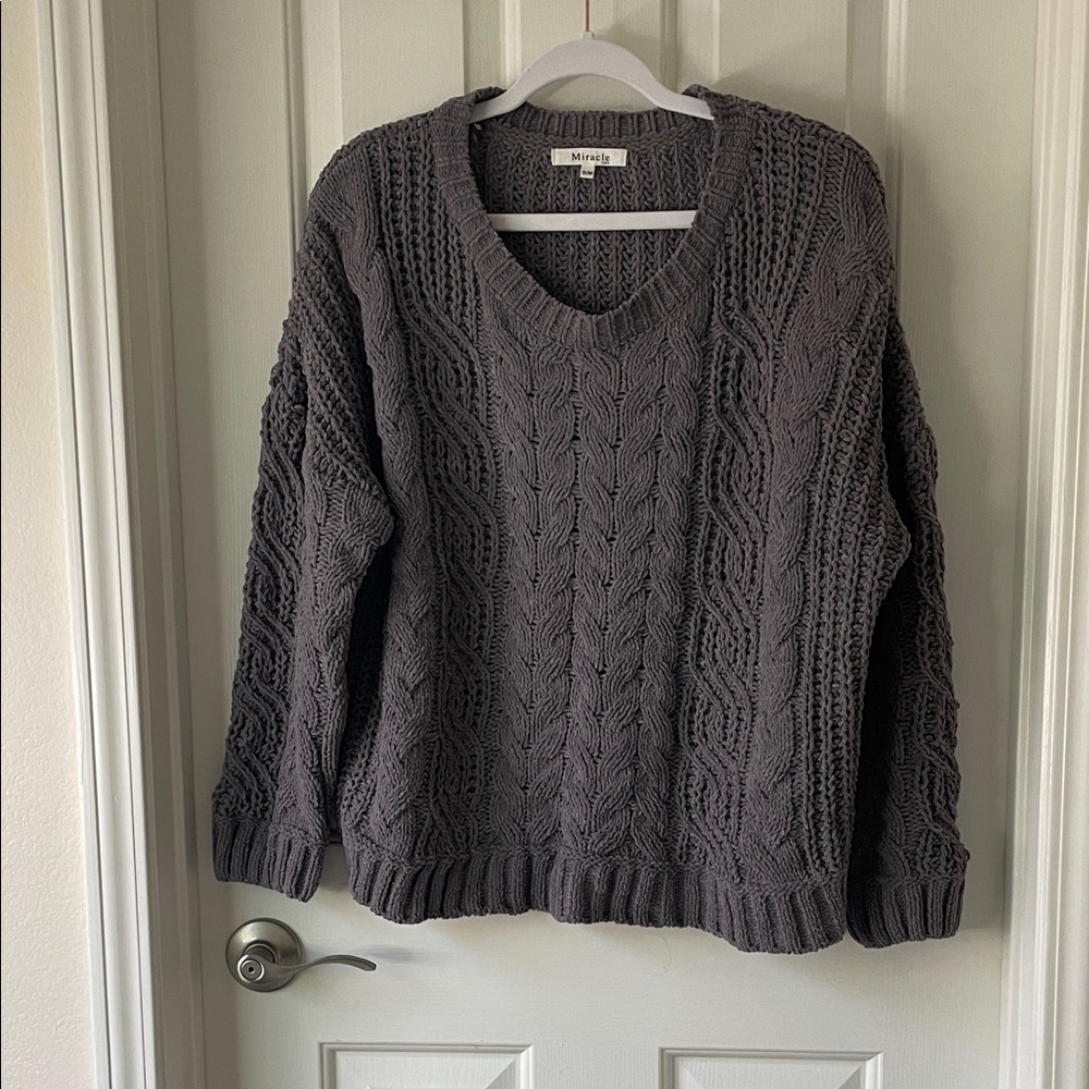 Miracle Charcoal Sweater